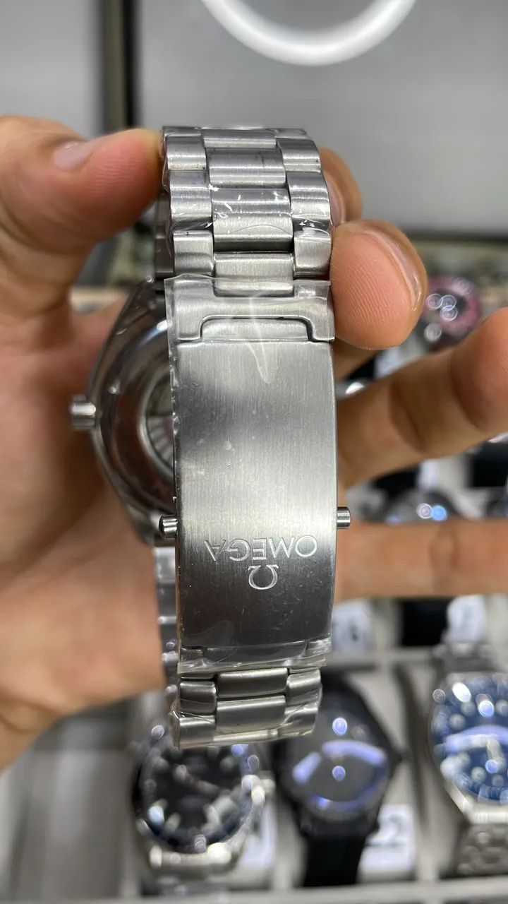 Relógio Omega Automático Premium Visor em safira - Foto 3