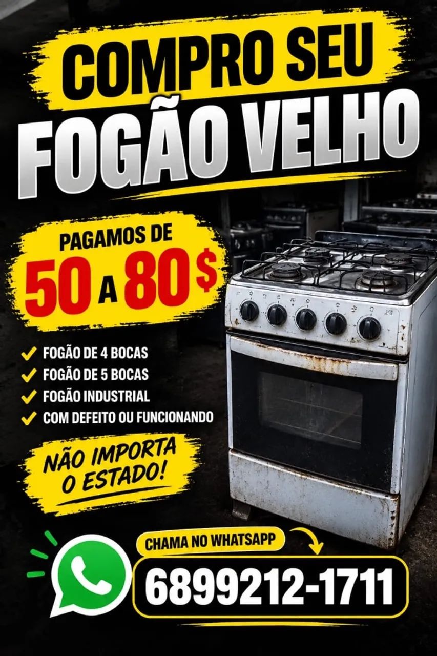 Compras de fogao 