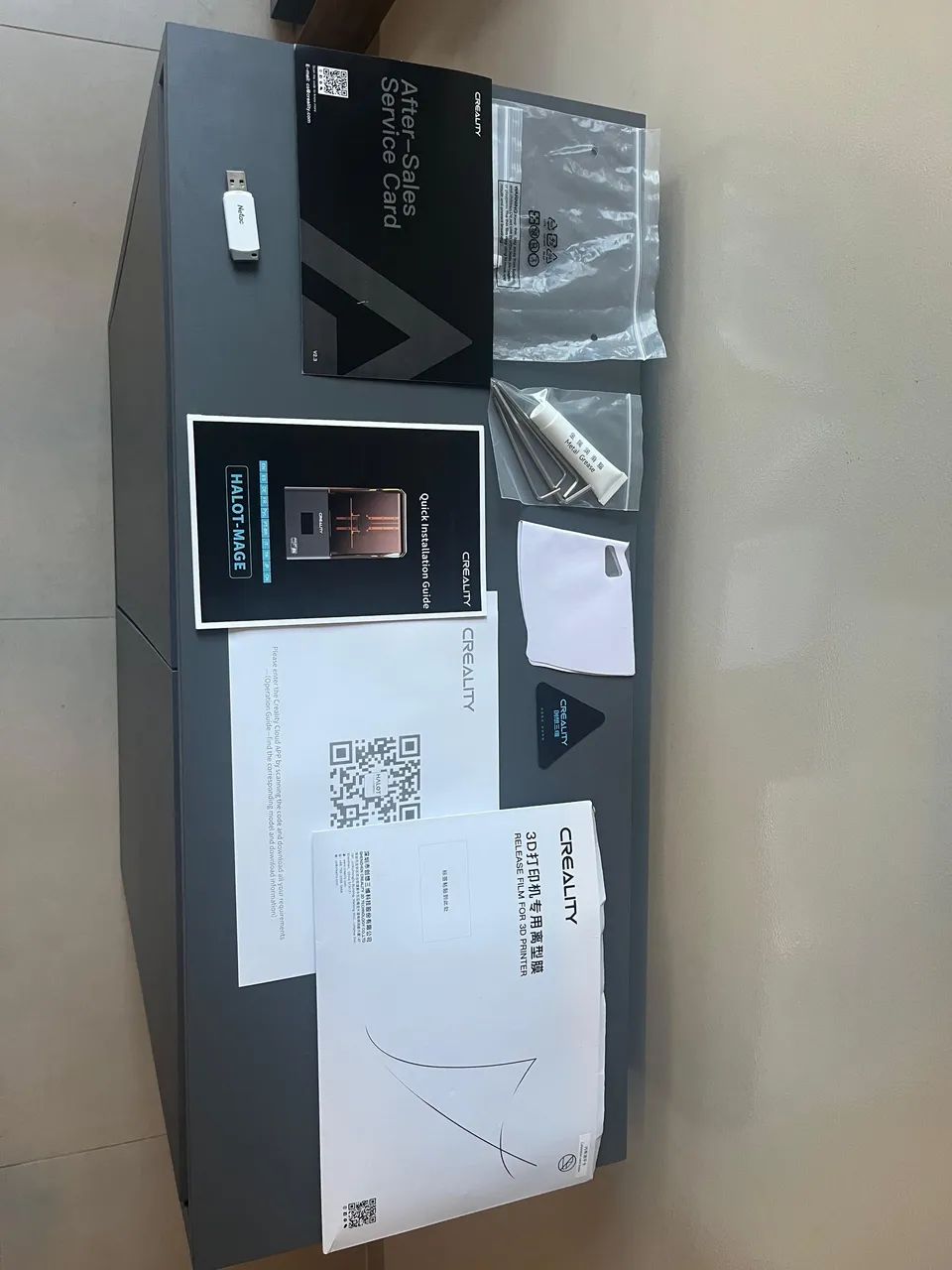 Impressora 3D Resina SLA Creality Halot Mage 8k  - Foto 5