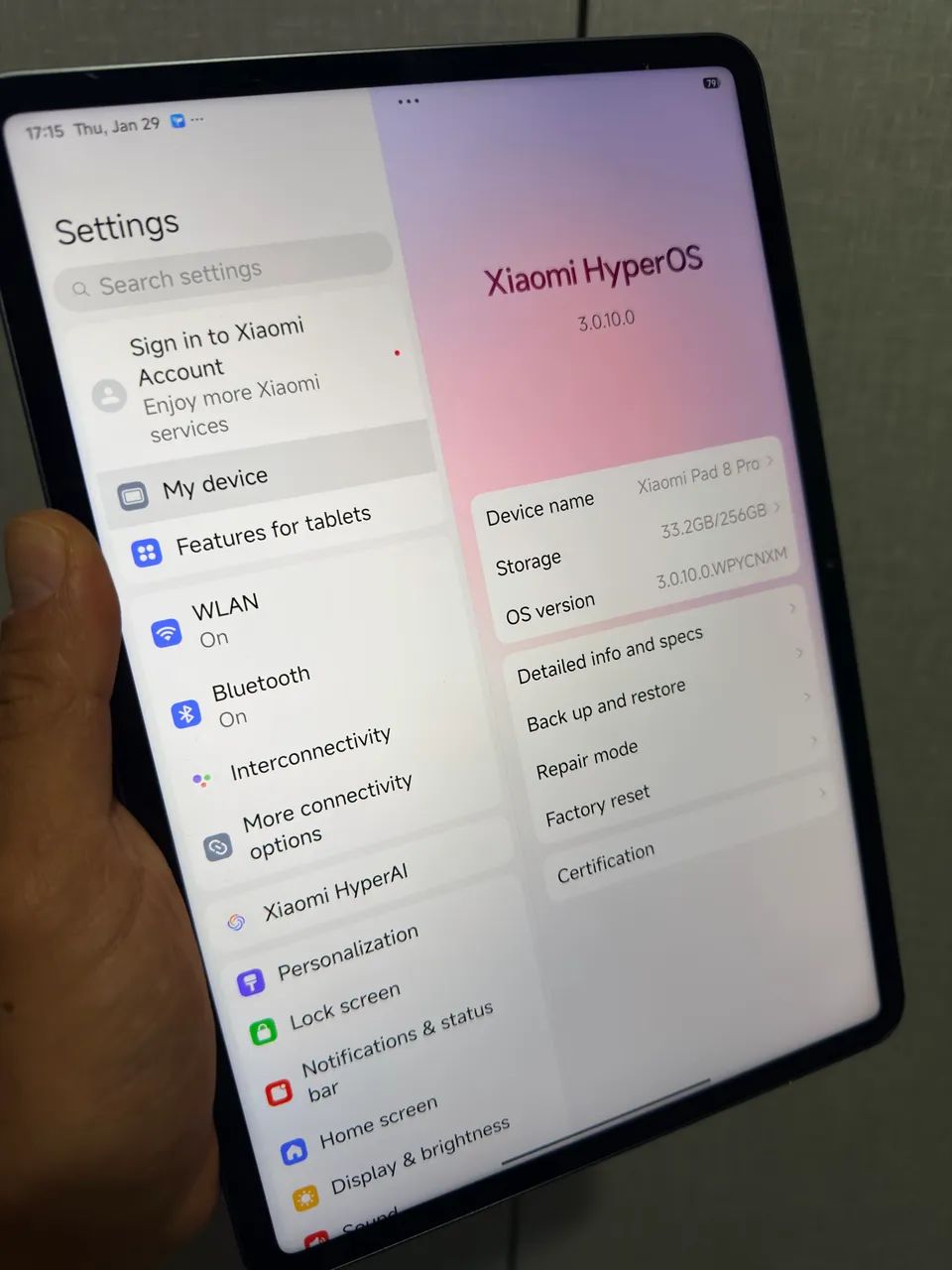 Xiaomi Pad 8 Pro 11.2 8gb 256 Global - Foto 4