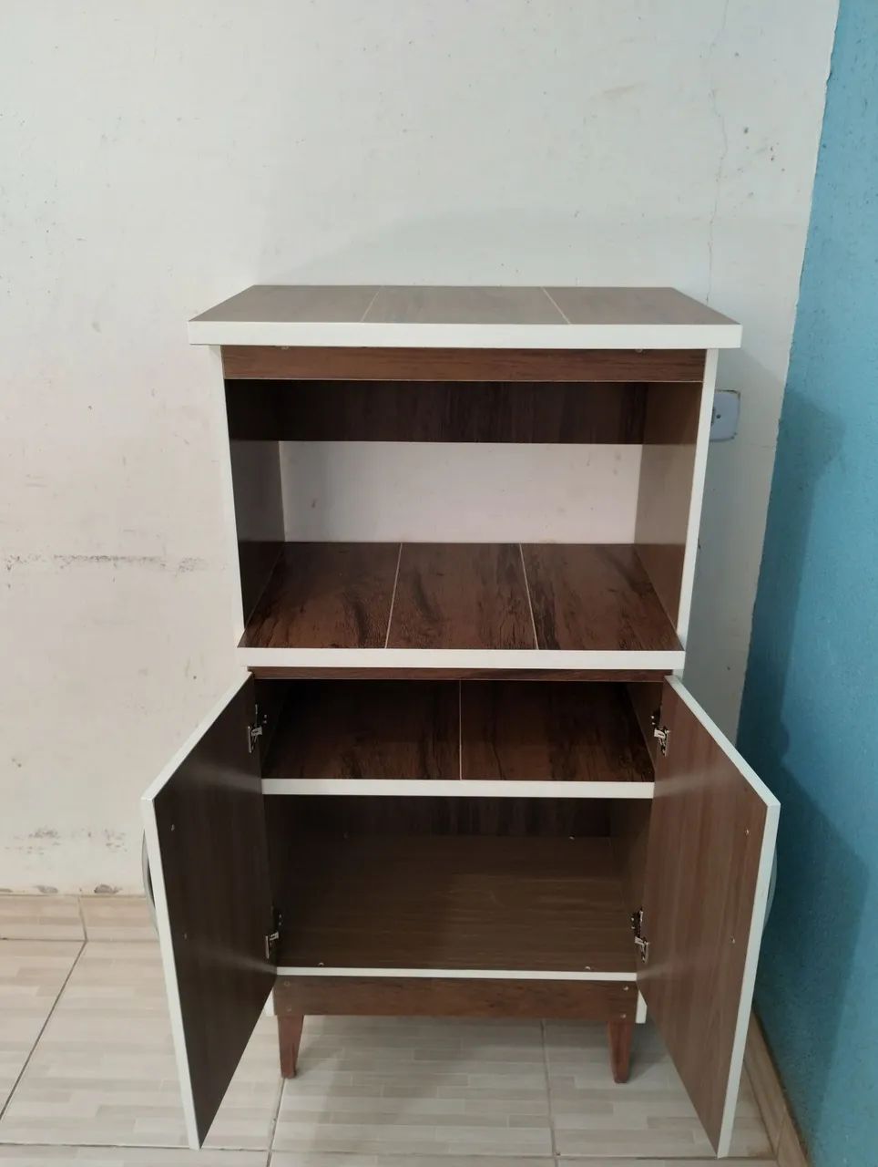 Balcão para microondas USADO conservado  - Foto 2