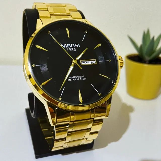 Relógio Nibosi 2607 (Dourado)