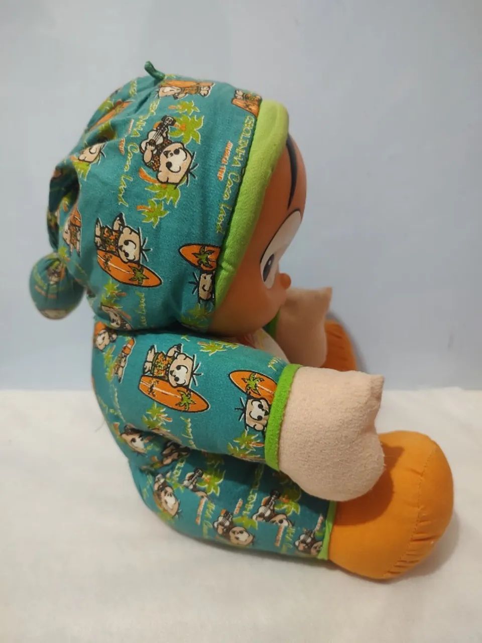boneco antigo cebolinha bebê multibrink 35cm - Foto 4