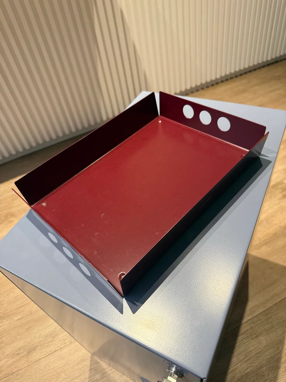 Mini locker e gaveteiro Securit em aço com bandeja - Foto 2