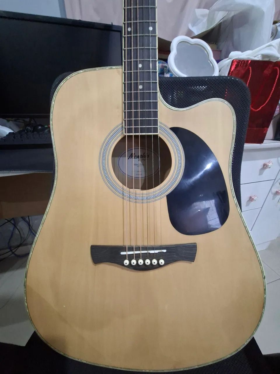 Violao Memphis elétrico  - Foto 3