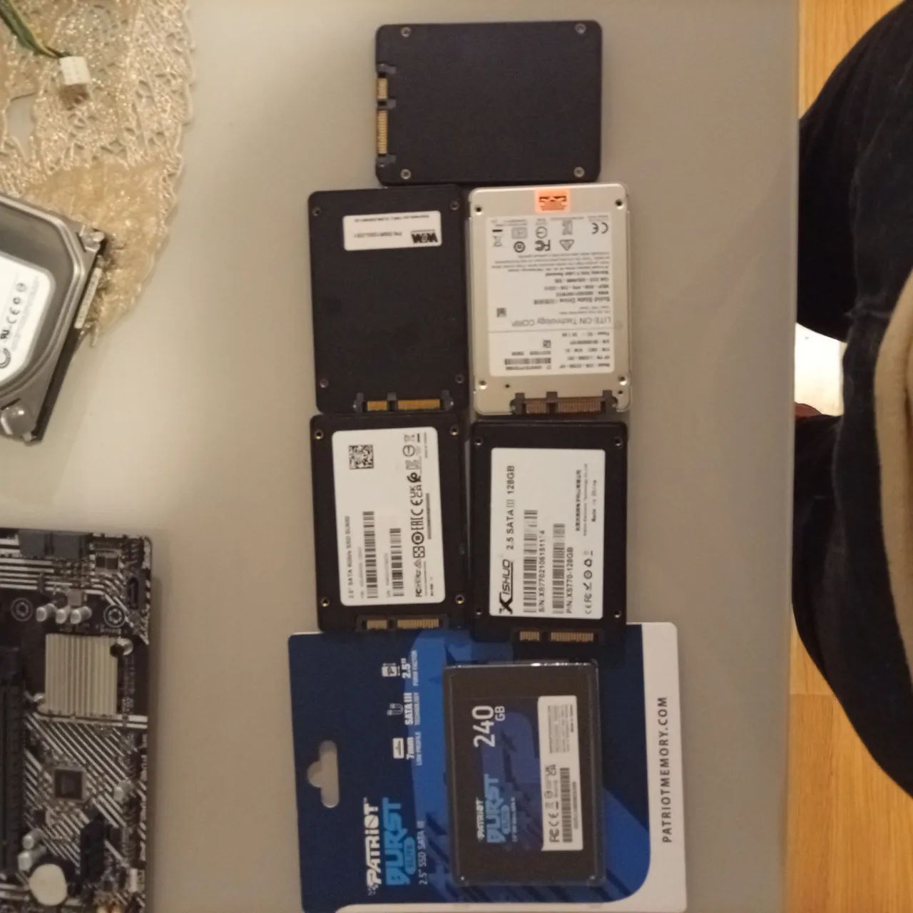 Vários SSD 