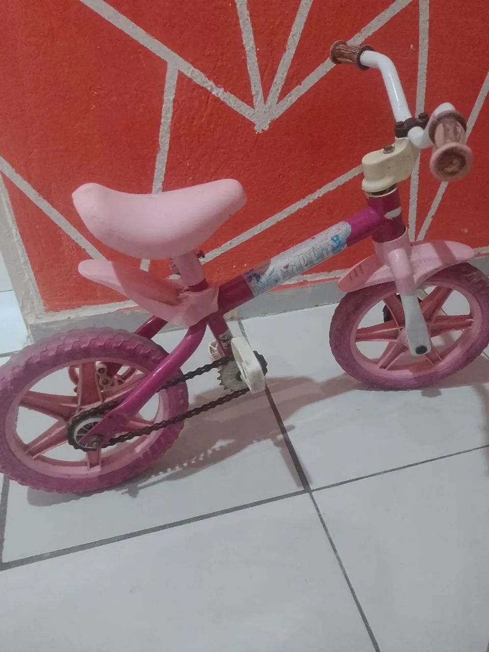 BICICLETA INFANTIL ROSA