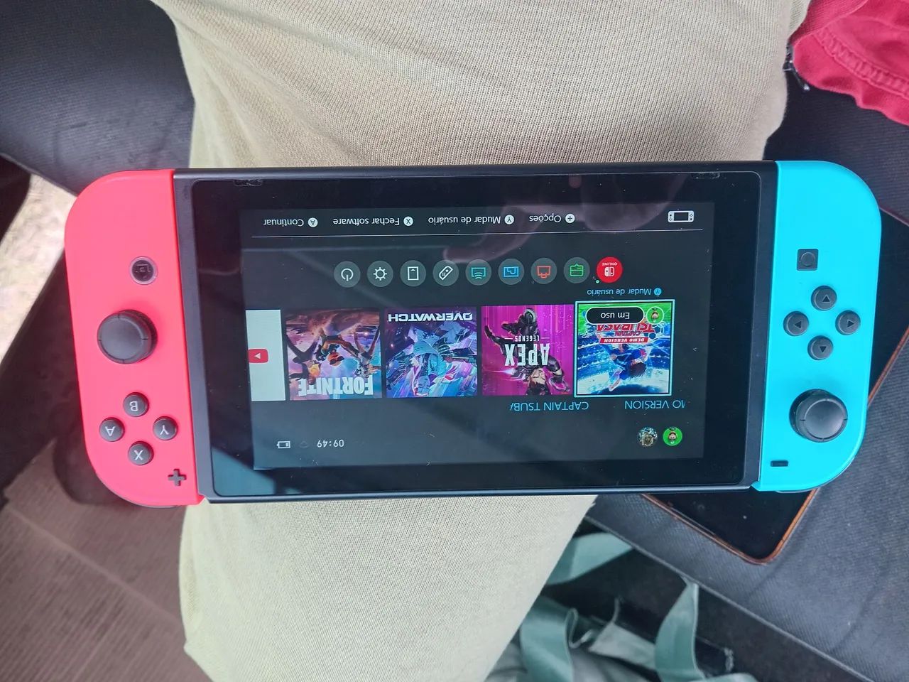 Nintendo switch troco ou vendo - Consoles de Vídeo Game - Urca