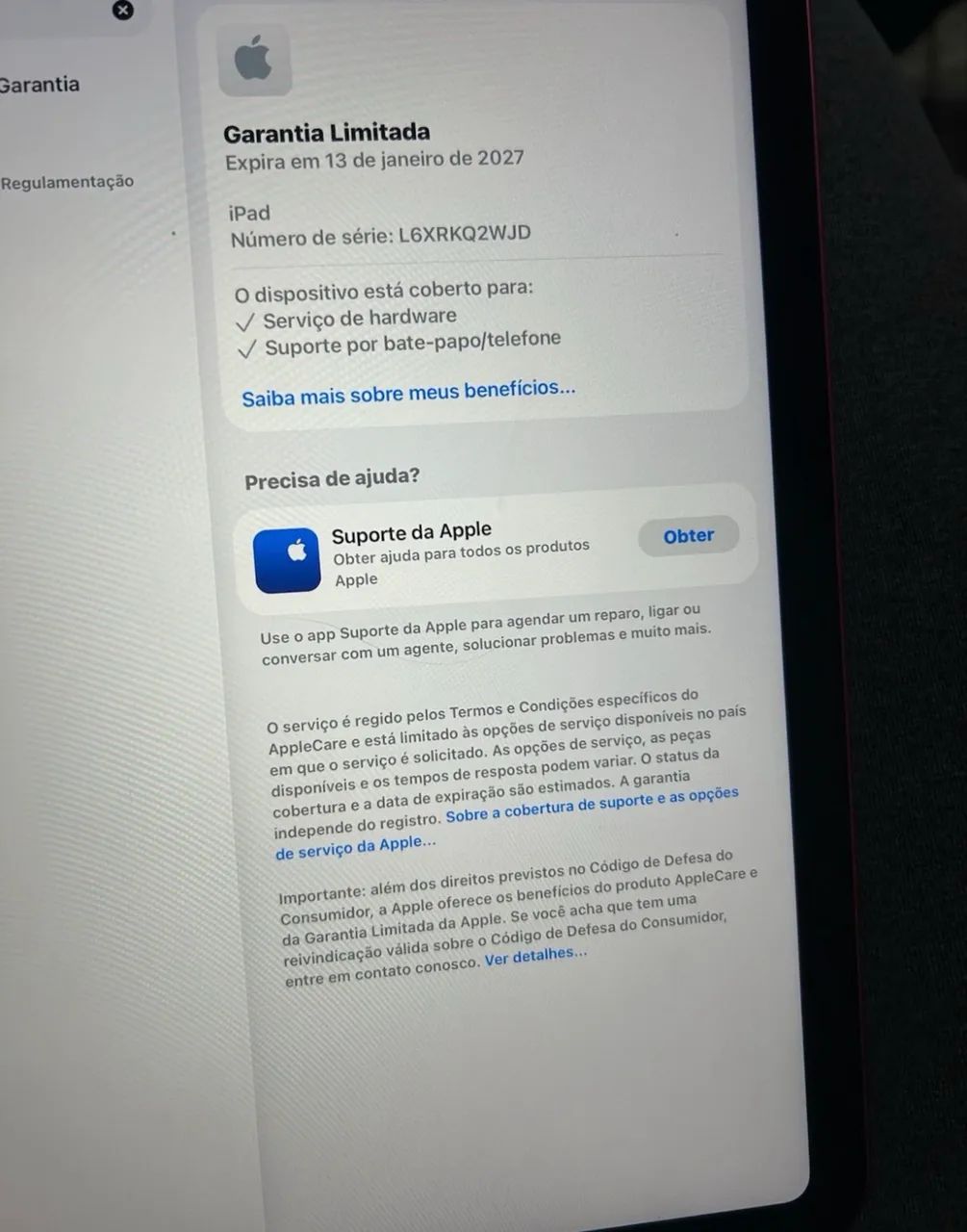 Ipad 11 A16 Rosa 128gb - Foto 4