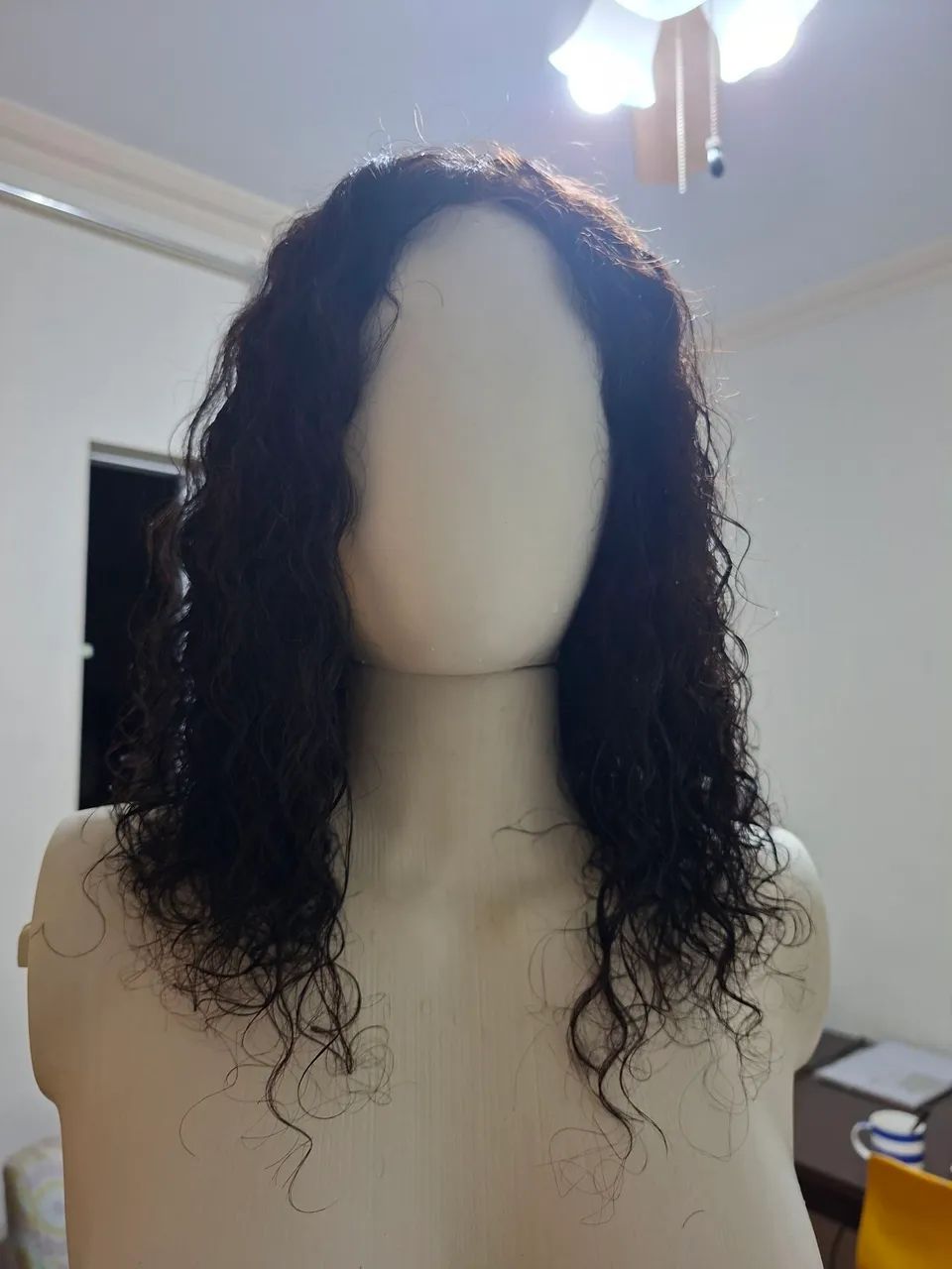 Lace cabelo humano cacheado - Foto 4