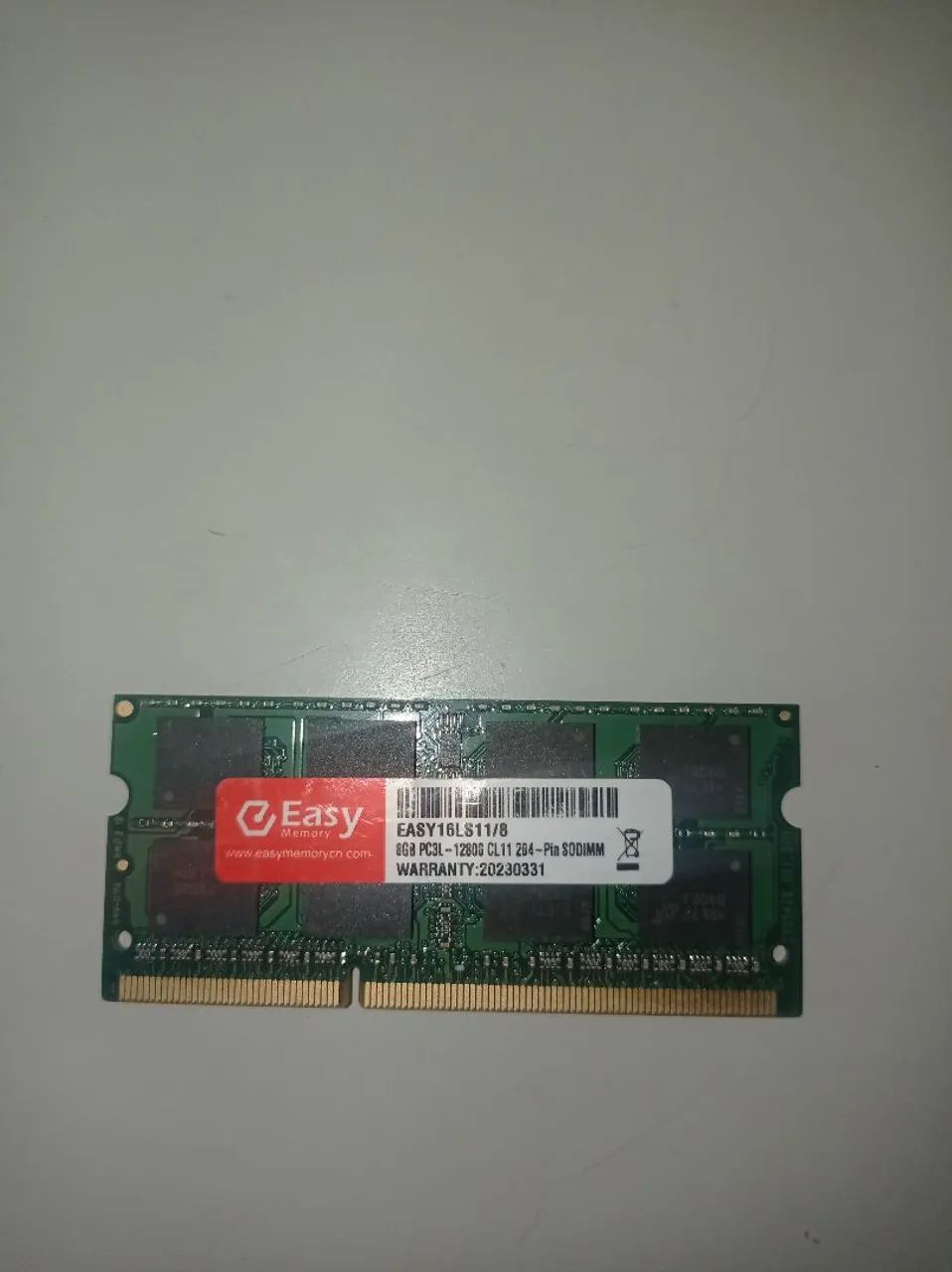 Memória RAM 8gb DDR3