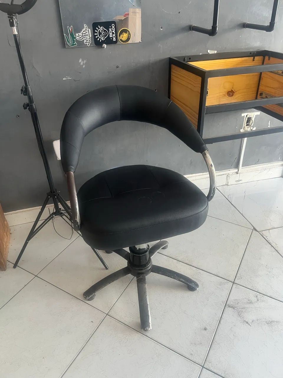 Cadeira de barbeiro 