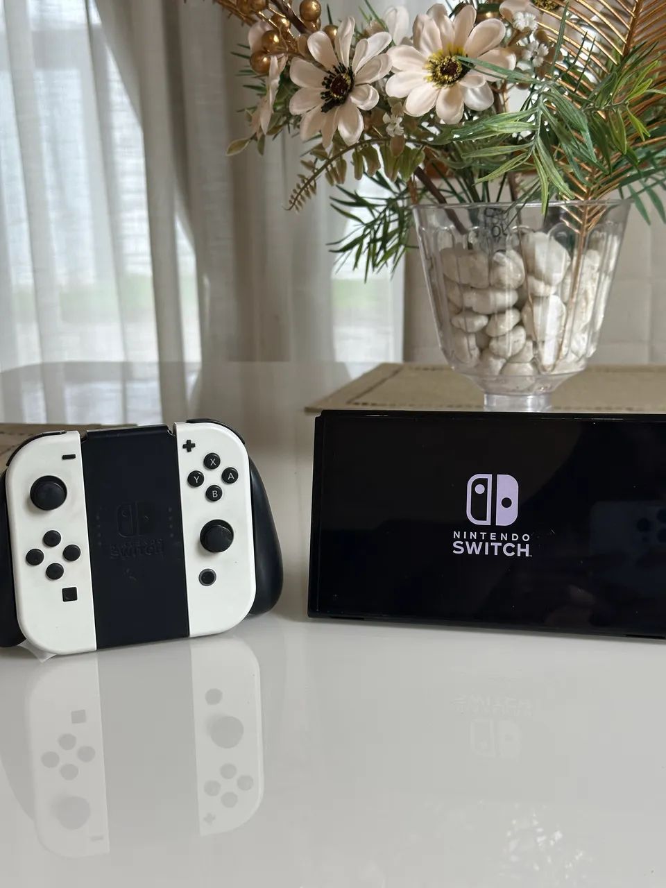 NINTENDO SWITCH OLED + CAPA PROTETORA - Foto 3