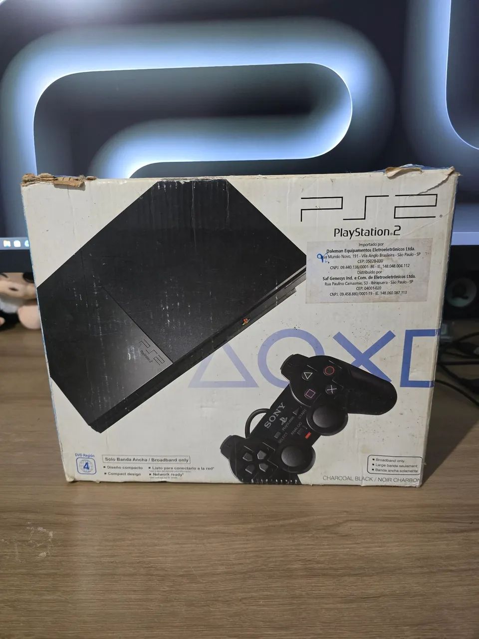 PS2 Slim na Caixa - Foto 2