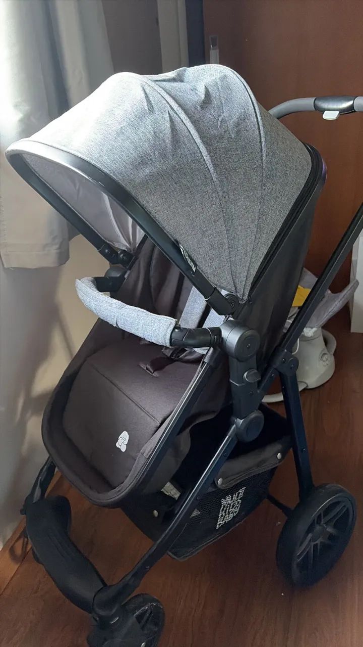 Carrinho de bebê 2 em 1-Multikids - Foto 5