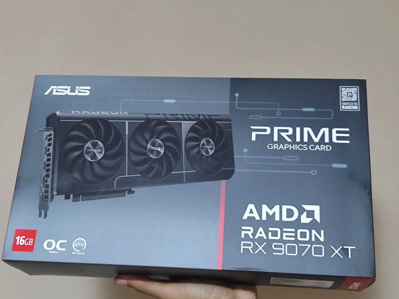 ASUS PRIME RX 9070 XT OC ( LACRADA )