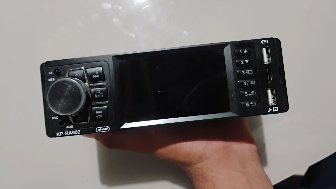 RADIO MULTIMÍDIA BLUETOOTH 