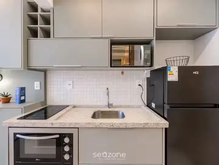 smart convenções- apartamento studio - decoracao e mobiliado- armacao - Foto 4