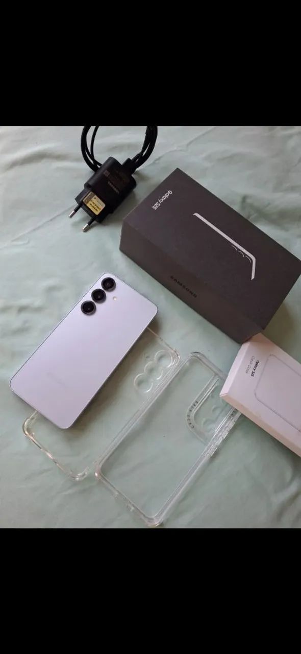 Samsung Galaxy S25 256/12 caixa nota e case original Samsung. - Foto 3