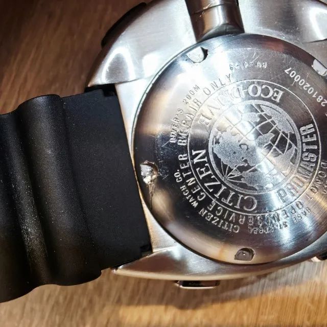 Citizen Aqualand Promaster Meia Lua U101 Eco-Drive Original - Foto 5