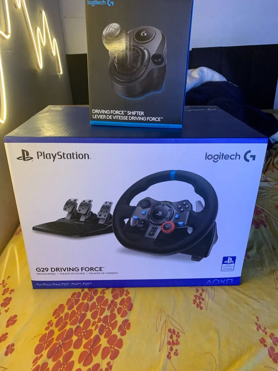 Vendo volante logitech g29 usado com câmbio  - Foto 3
