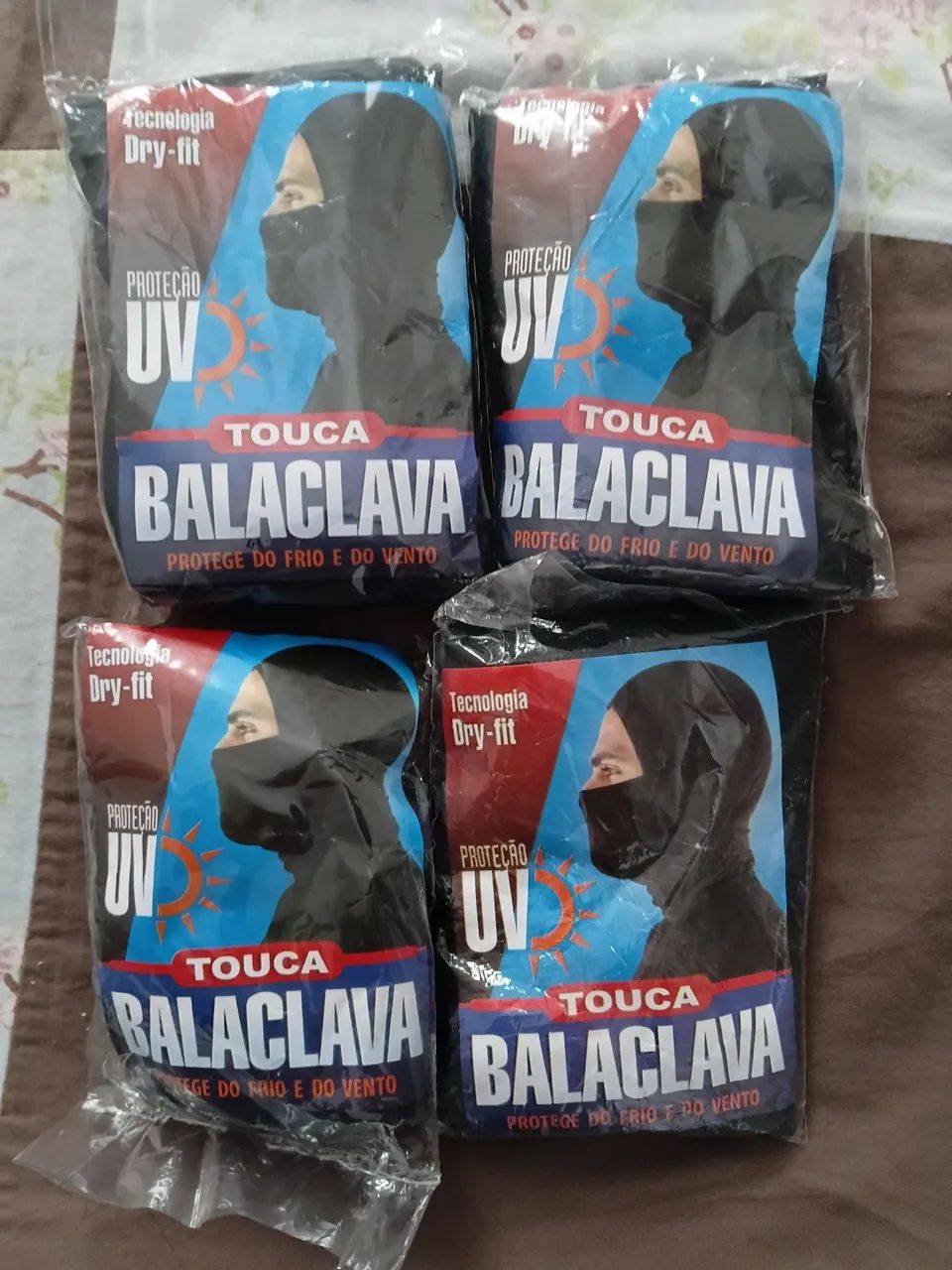 Touca balaclava proteção uv 