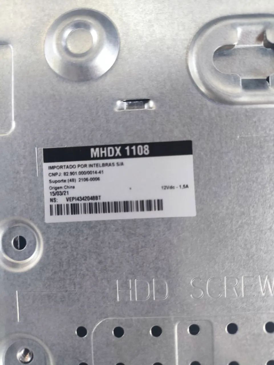 DVR Intelbras Multi HD 8 canais com HD de 500GB - Foto 5