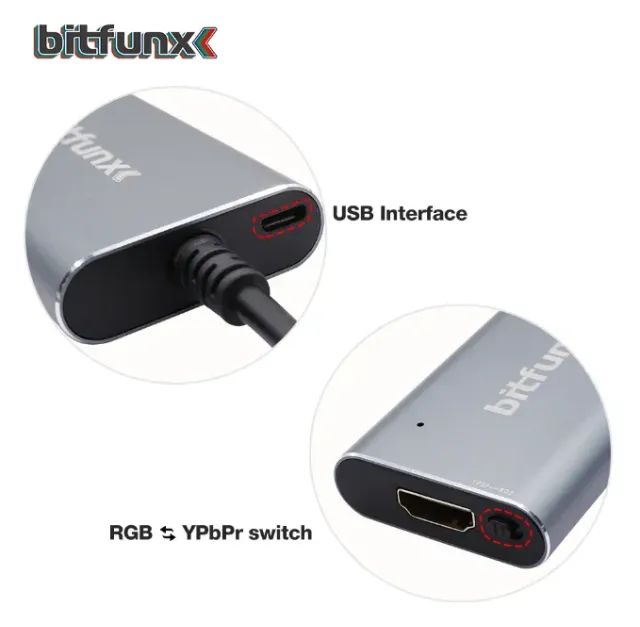 Adaptador Bitfunx Hdmi Ps1 Ps2 Com Cabo Incluso - Foto 2