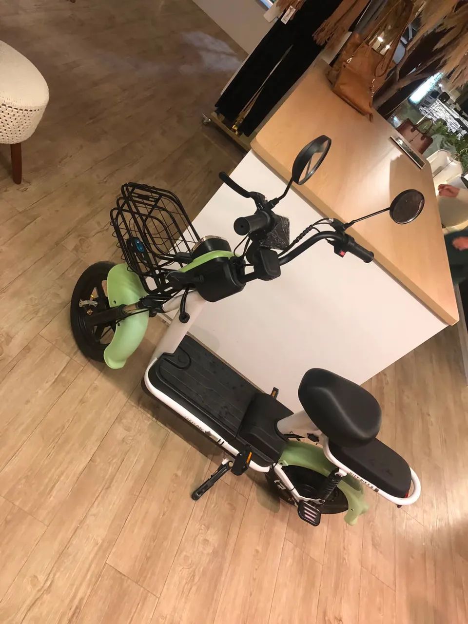 Bicicleta elétrica scooter nova - Foto 3