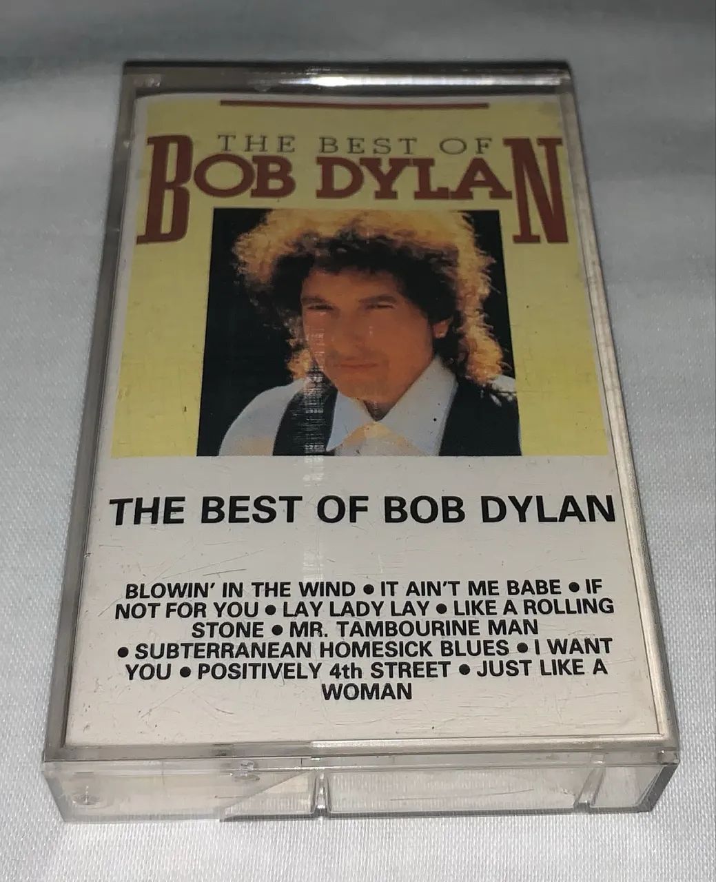 Fita K7 Cassete Bob Dylan ótimo estado raridade