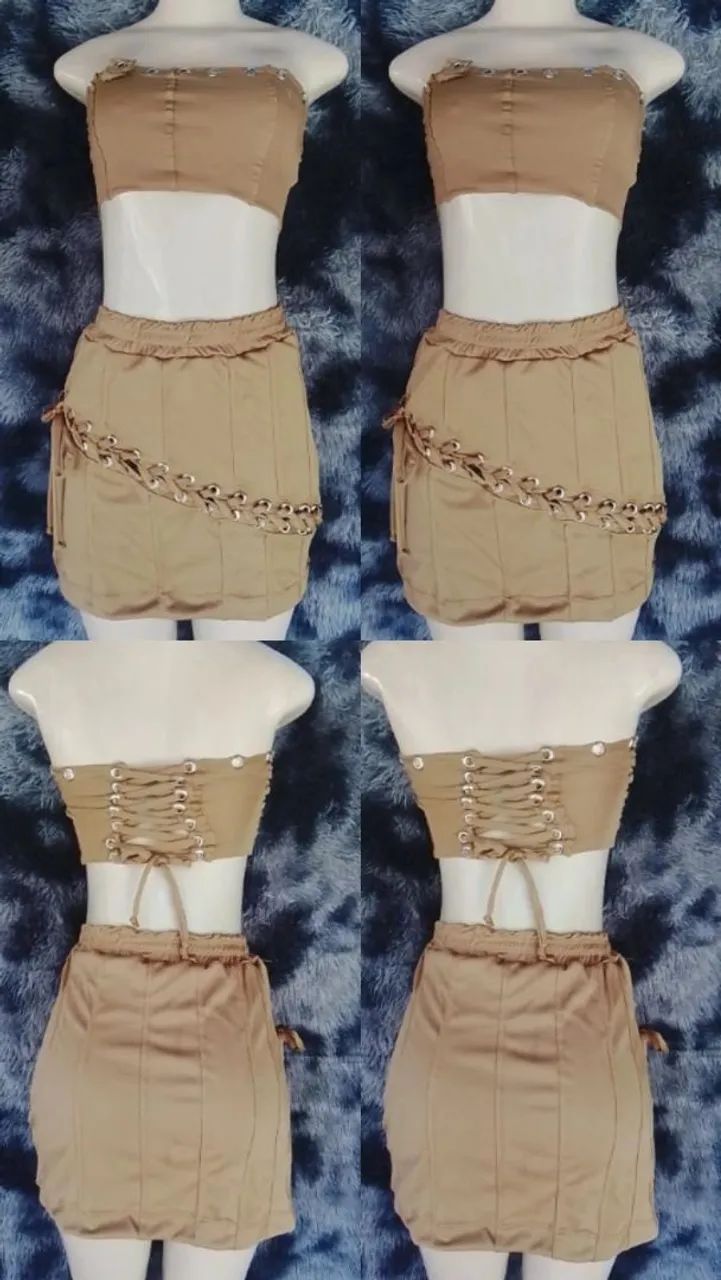 Conjunto de short saia - Foto 3