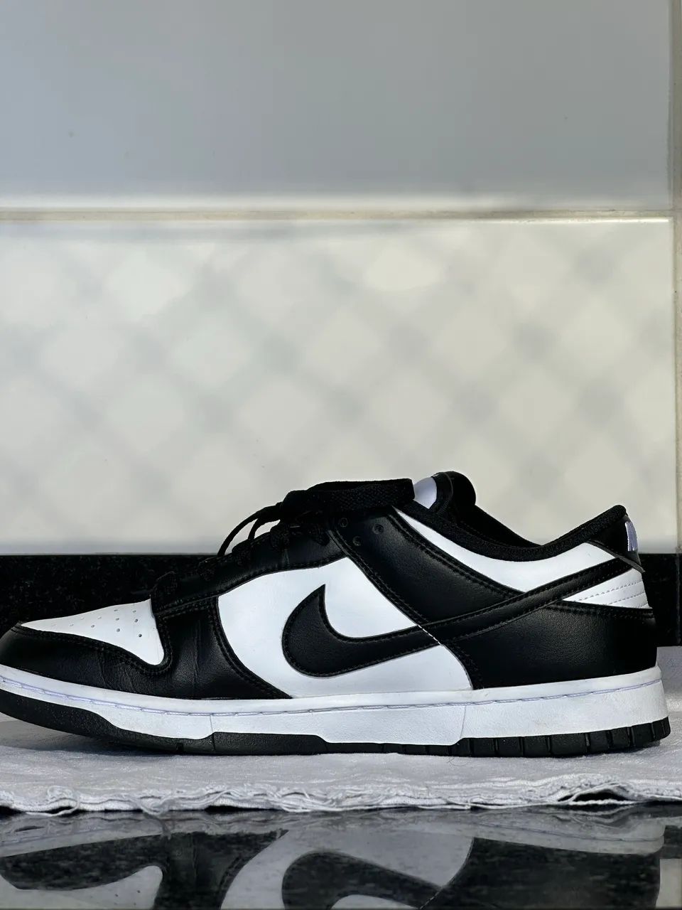 Nike Dunk Low Retro Black White - Foto 2