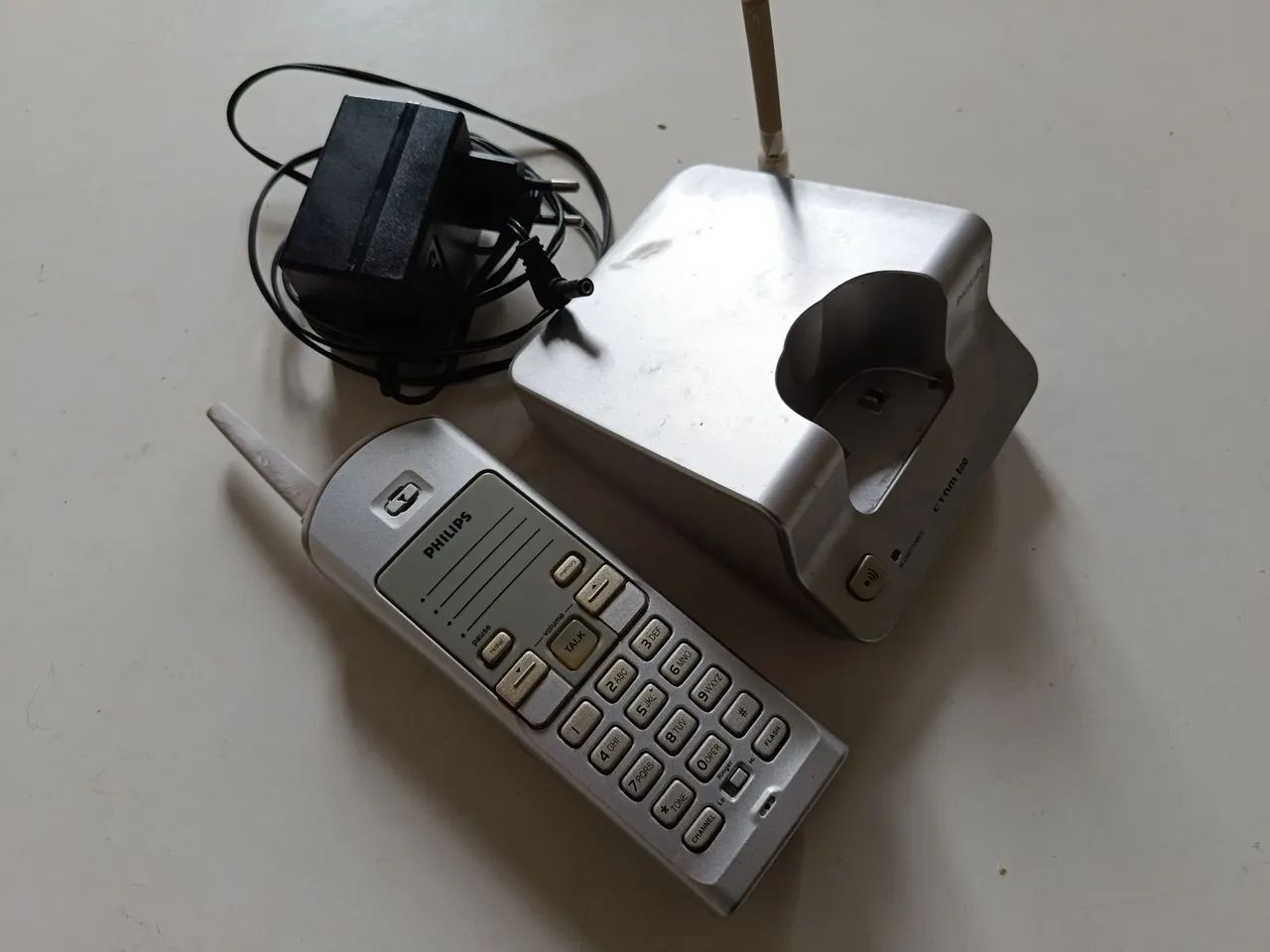Telefone Sem Fio Philips Original Com Fonte e Base  - Foto 3
