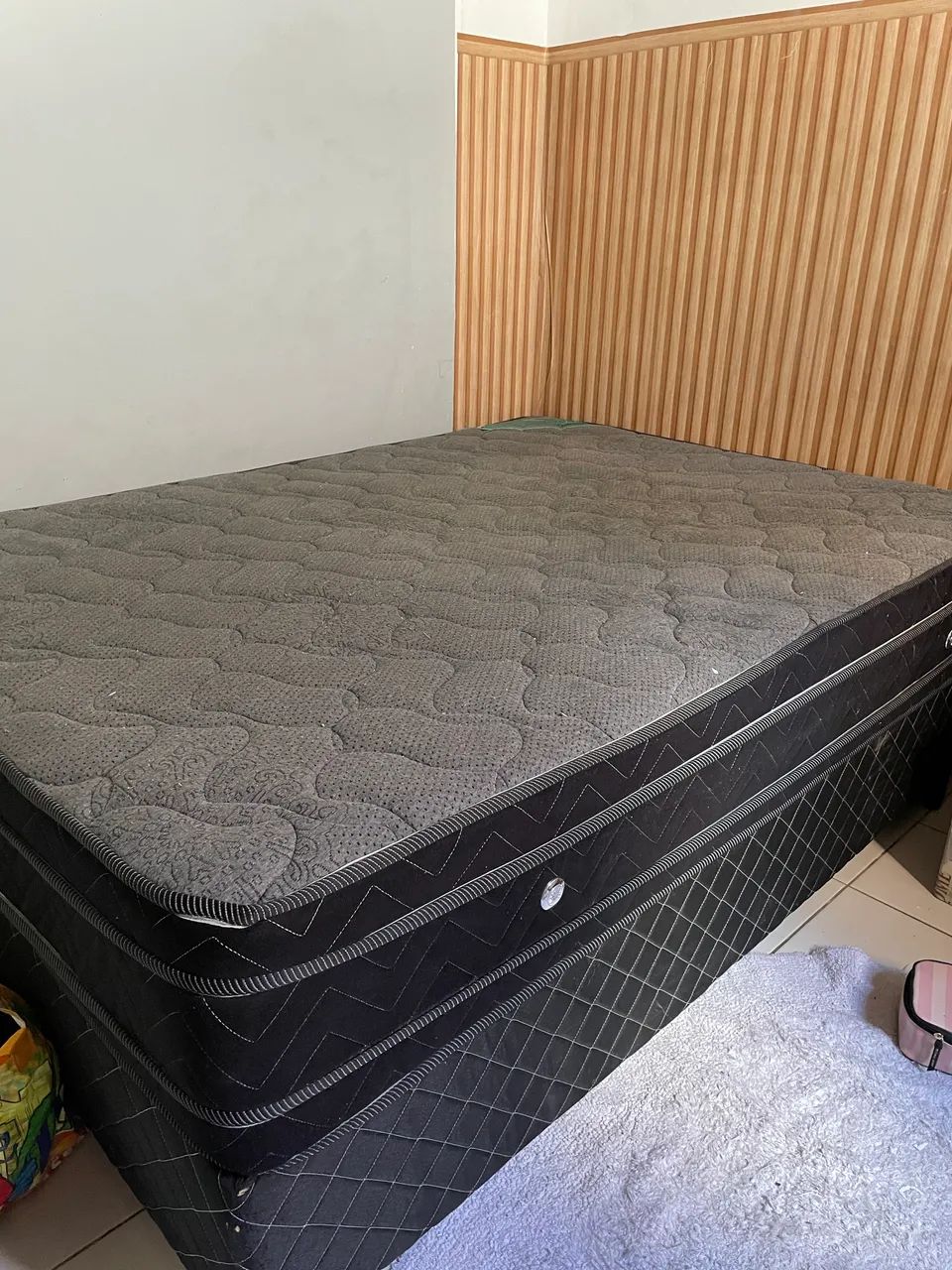 Colchão magnético com Vibro massagem e cromoterapia + box