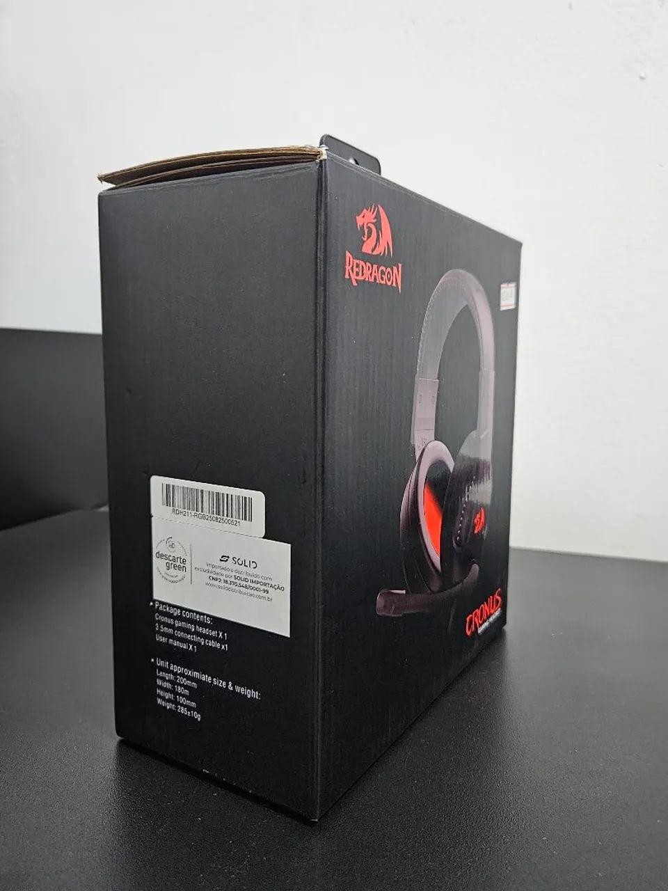 Fone Headphone gamer cronus ReDragon