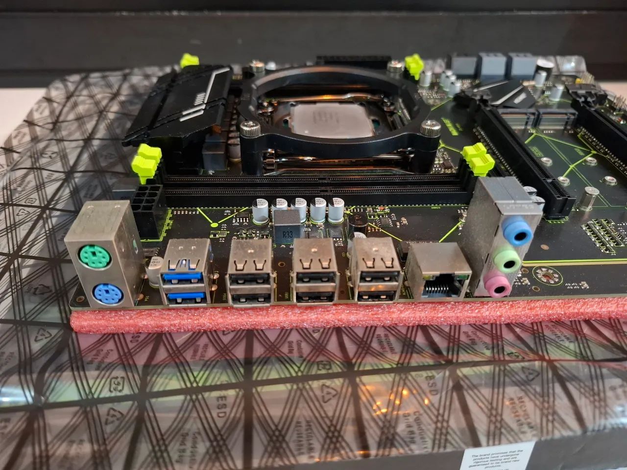 Kit Placa mãe x99 machinist E5 MR9A e Processador Xeon E5 2680v4 14 núcleos  - Foto 3