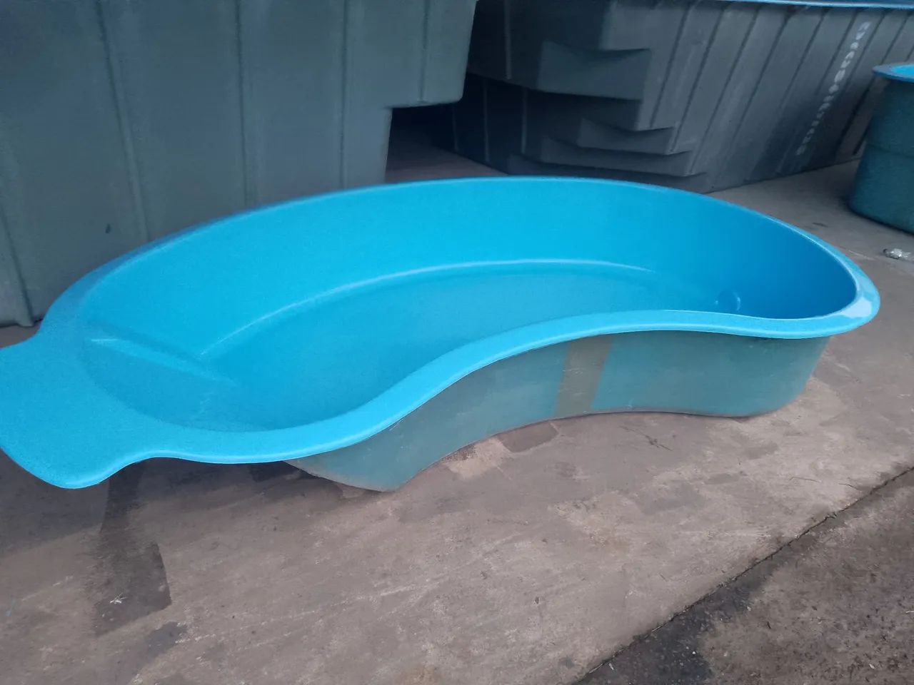 Piscina de fibra 