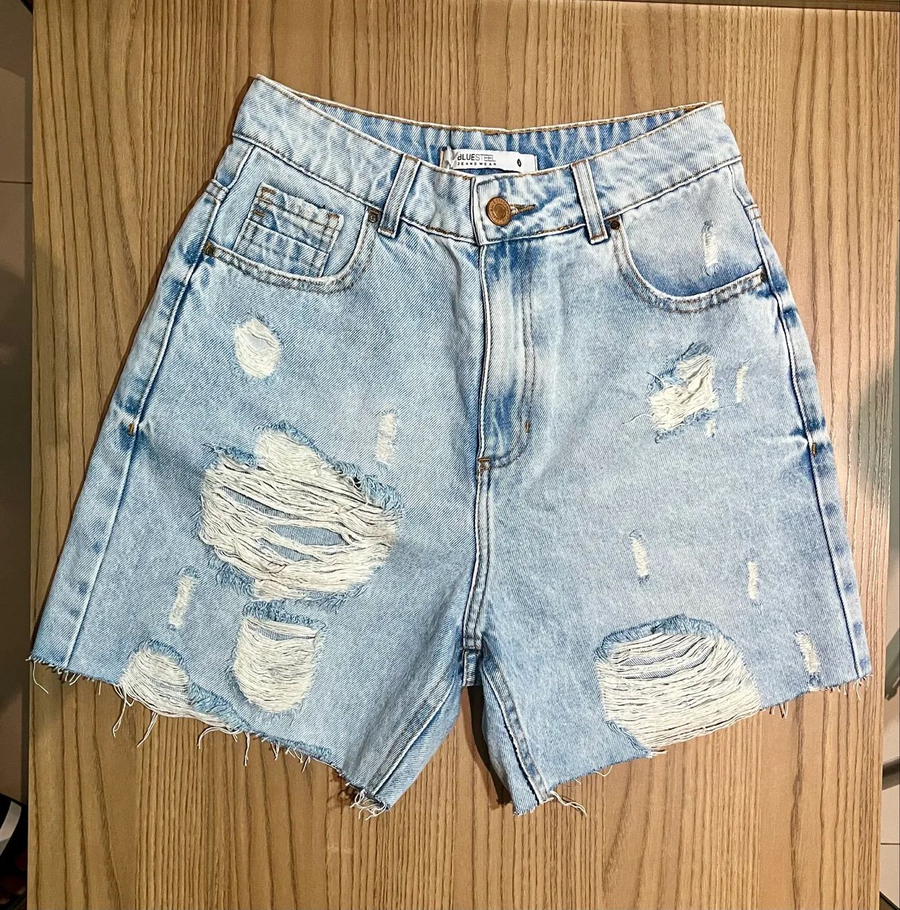 Bazar Short jeans destroyed TAM 38 