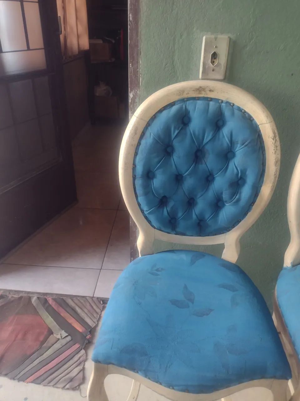 Cadeira medalhão para mesa de jantar - Foto 2