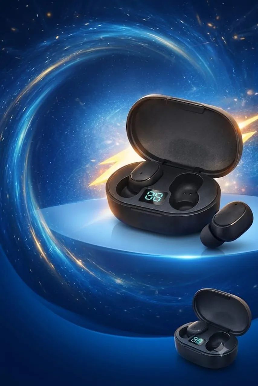 Fone de ouvido Bluetooth ardotes conexão rápida, microfone compatível com Android e iPhone