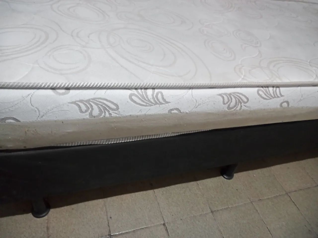 Cama box de solteiro: base + colchão d45 - Foto 5
