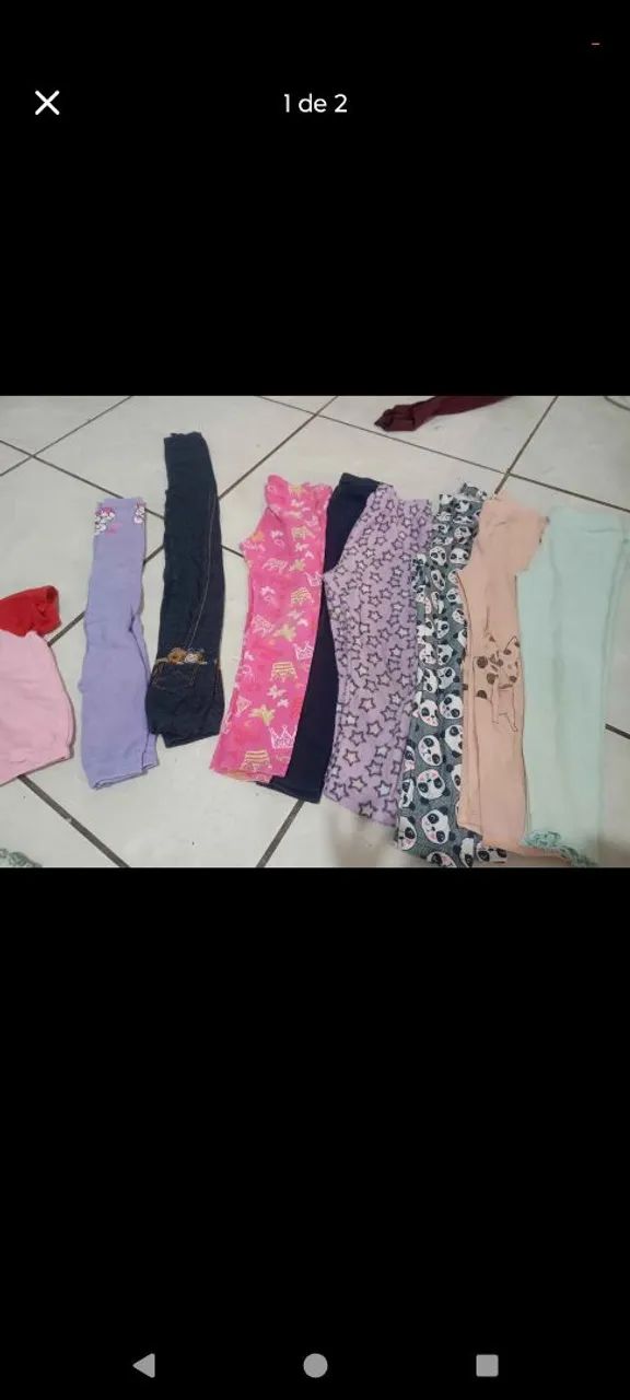 Lote de roupa infantil menina  - Foto 4