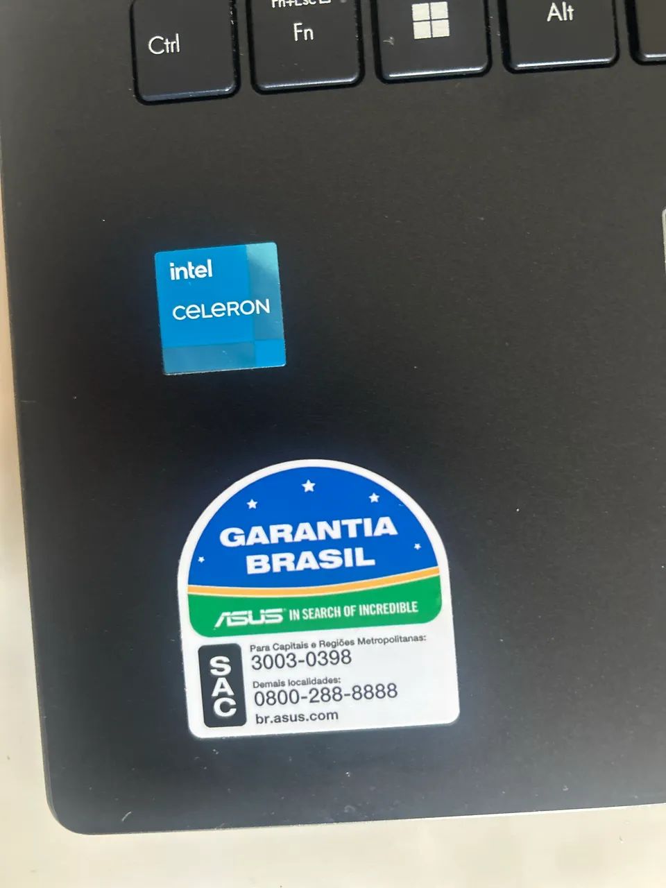    Notebook ASUS (NOVO) - Placa-mãe queimada - Para técnico/peças - Foto 3