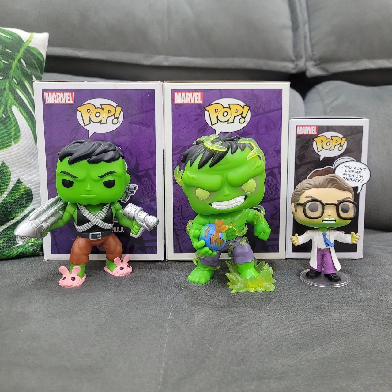 Coleção Hulk Funko pop
