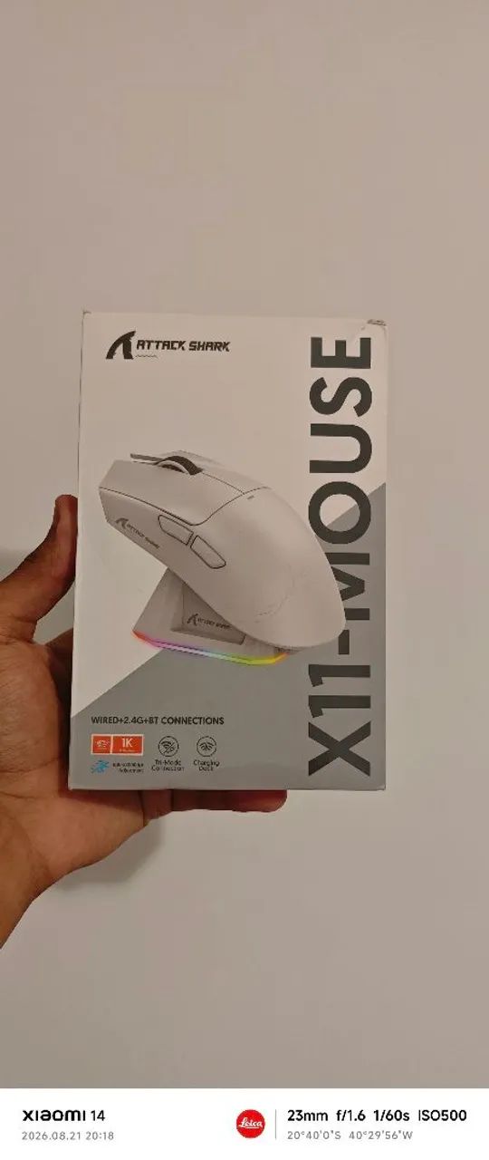 Aula Win 60He + Attack Shark X11 - Combo periféricos - Foto 4