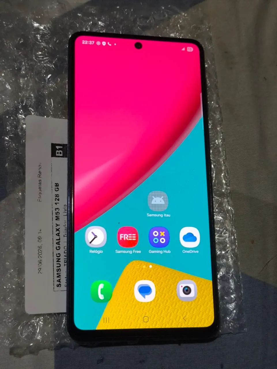 Samsung m53 5g 128gb 8 ram perfeito  - Foto 2
