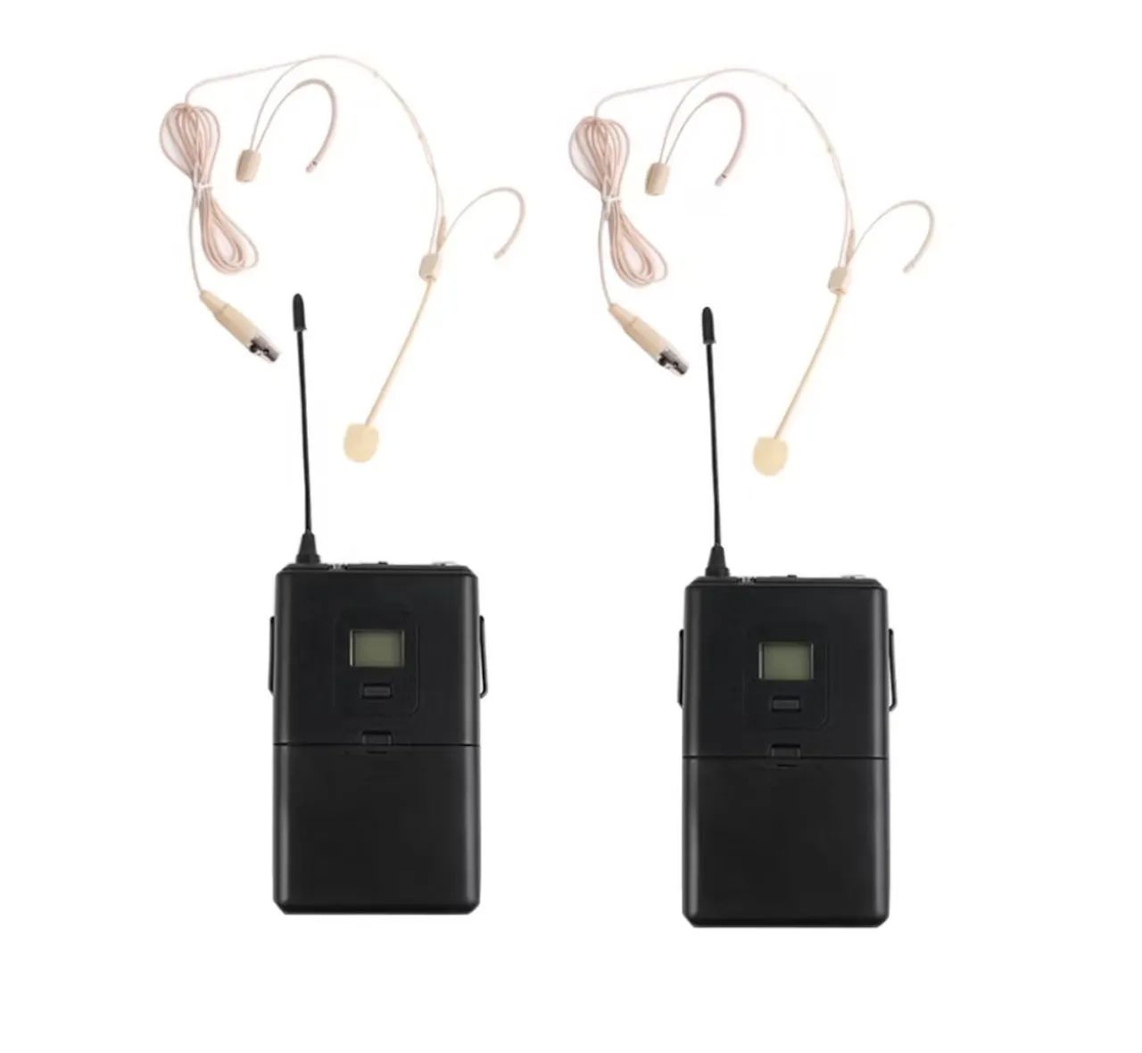 Microfone Ew135 G4 sem fio duplo + 2 bodypack fácial  - Foto 2