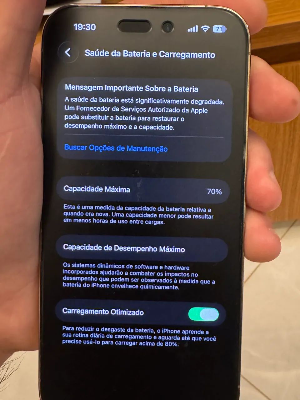 iPhone 14 Pro 128Gb Dourado - Foto 3