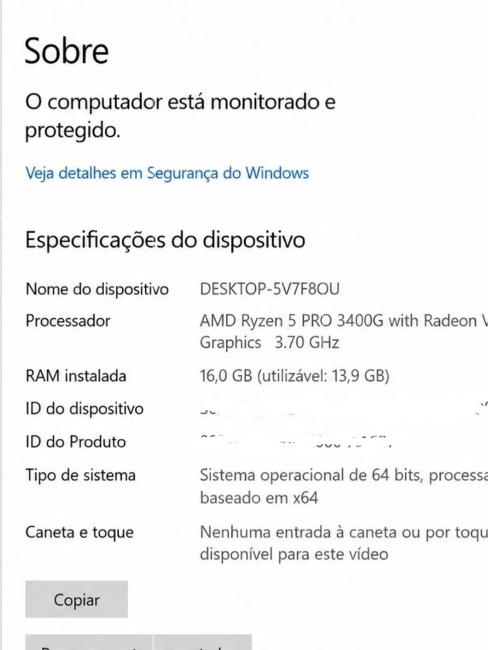 Pc Ryzer 5 pro 3400G - Foto 4