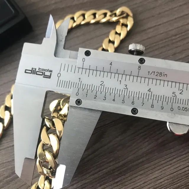Colar Corrente Grumet em Ouro 18k 750 - Foto 2
